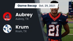 Recap: Aubrey  vs. Krum  2021