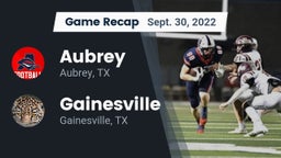 Recap: Aubrey  vs. Gainesville  2022