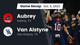 Recap: Aubrey  vs. Van Alstyne  2023