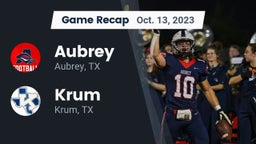 Recap: Aubrey  vs. Krum  2023