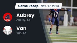 Recap: Aubrey  vs. Van  2023
