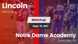 Matchup: Lincoln  vs. Notre Dame Academy 2017