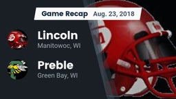 Recap: Lincoln  vs. Preble  2018