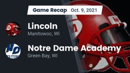 Recap: Lincoln  vs. Notre Dame Academy 2021