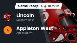 Recap: Lincoln  vs. Appleton West  2022
