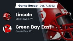 Recap: Lincoln  vs. Green Bay East  2022