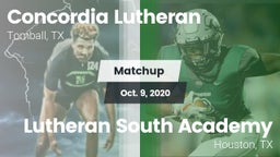 Matchup: Concordia Lutheran vs. Lutheran South Academy 2020
