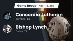 Recap: Concordia Lutheran  vs. Bishop Lynch  2021