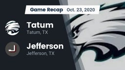 Recap: Tatum  vs. Jefferson  2020