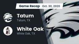 Recap: Tatum  vs. White Oak  2020