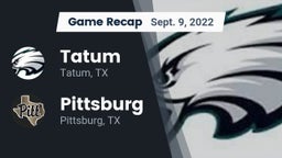 Recap: Tatum  vs. Pittsburg  2022