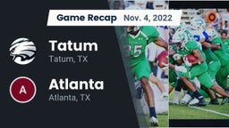 Recap: Tatum  vs. Atlanta  2022