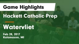 Hackett Catholic Prep vs Watervliet  Game Highlights - Feb 28, 2017