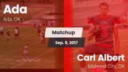 Matchup: Ada  vs. Carl Albert   2017