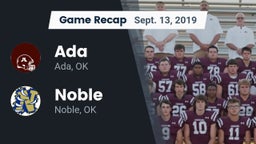 Recap: Ada  vs. Noble  2019