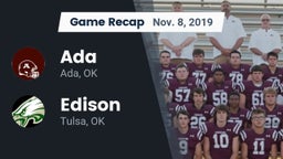 Recap: Ada  vs. Edison  2019