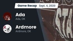 Recap: Ada  vs. Ardmore  2020