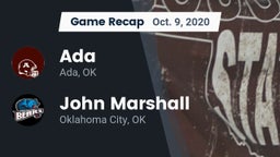 Recap: Ada  vs. John Marshall  2020