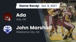 Recap: Ada  vs. John Marshall  2021