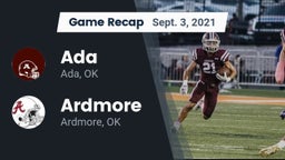 Recap: Ada  vs. Ardmore  2021