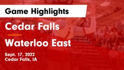 Cedar Falls  vs Waterloo East  Game Highlights - Sept. 17, 2022