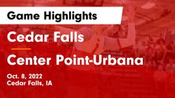 Cedar Falls  vs Center Point-Urbana  Game Highlights - Oct. 8, 2022