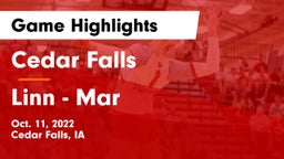 Cedar Falls  vs Linn - Mar  Game Highlights - Oct. 11, 2022