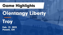 Olentangy Liberty  vs Troy  Game Highlights - Feb. 19, 2023