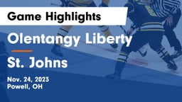 Olentangy Liberty  vs St. Johns Game Highlights - Nov. 24, 2023
