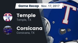 Recap: Temple  vs. Corsicana  2017