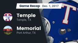Recap: Temple  vs. Memorial  2017