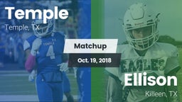 Matchup: Temple  vs. Ellison  2018