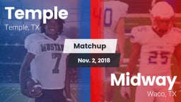 Matchup: Temple  vs. Midway  2018