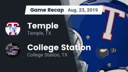 Recap: Temple  vs. College Station  2019