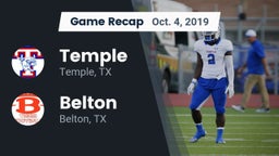 Recap: Temple  vs. Belton  2019