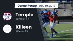 Recap: Temple  vs. Killeen  2019