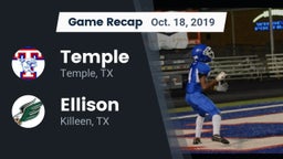 Recap: Temple  vs. Ellison  2019