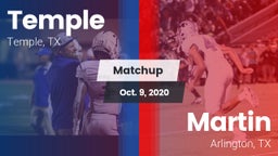 Matchup: Temple  vs. Martin  2020