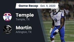 Recap: Temple  vs. Martin  2020