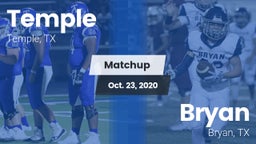 Matchup: Temple  vs. Bryan  2020