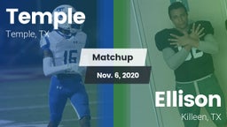 Matchup: Temple  vs. Ellison  2020