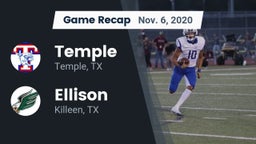 Recap: Temple  vs. Ellison  2020