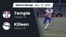 Recap: Temple  vs. Killeen  2020