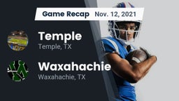 Recap: Temple  vs. Waxahachie  2021