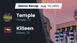 Recap: Temple  vs. Killeen  2022