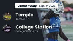 Recap: Temple  vs. College Station  2022