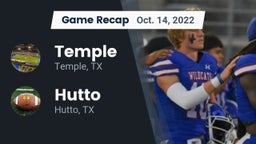 Recap: Temple  vs. Hutto  2022