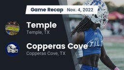 Recap: Temple  vs. Copperas Cove  2022