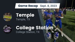 Recap: Temple  vs. College Station  2023