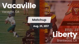 Matchup: Vacaville High vs. Liberty  2017